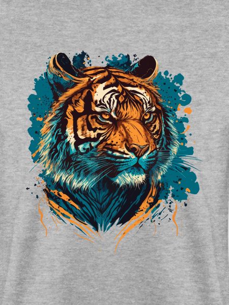 Tigerkopf Illustration