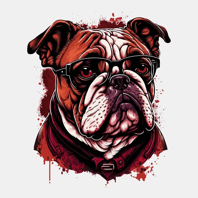 Rotaugen-Bulldogge