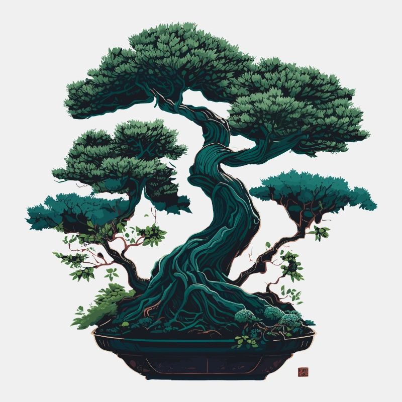 Green Miniature Tree