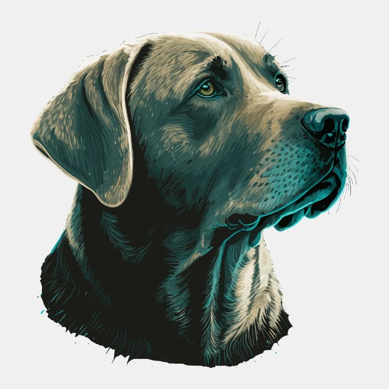 Bright Labrador Retriever