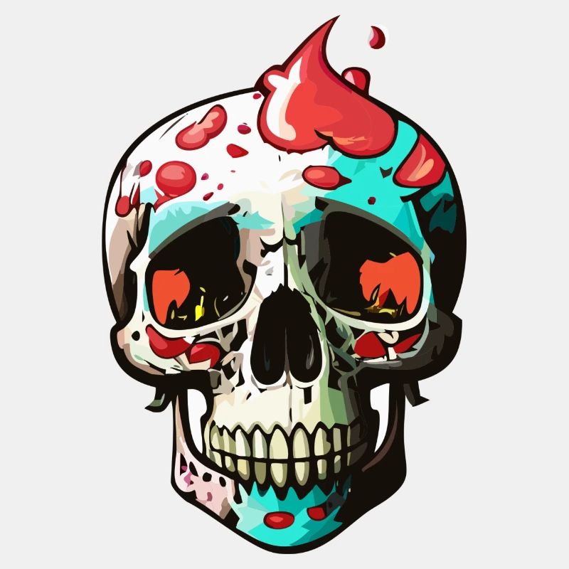Creative Skull Artwork