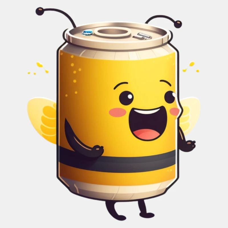 Bee(r)-Can - Die Bienen-Bierdose
