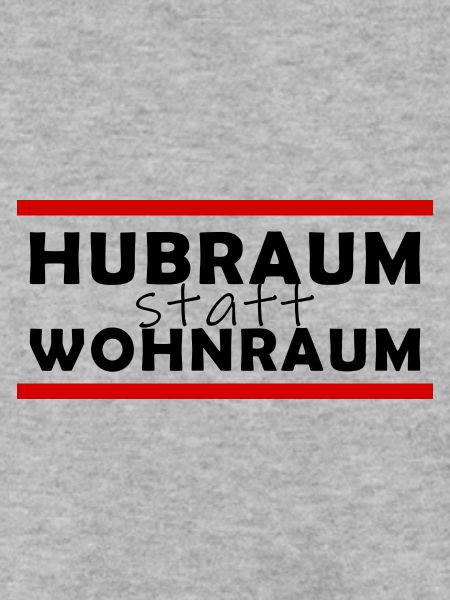 Hubraum statt Wohnraum