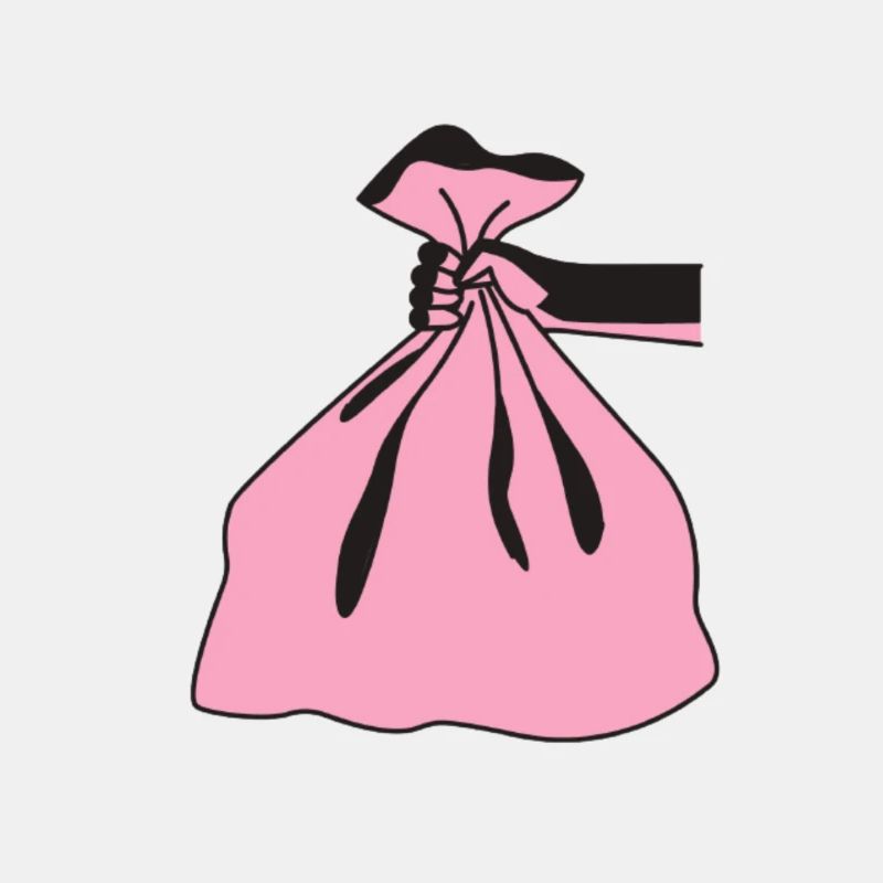 pink trash