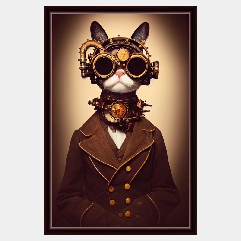 Viktorianische Katze