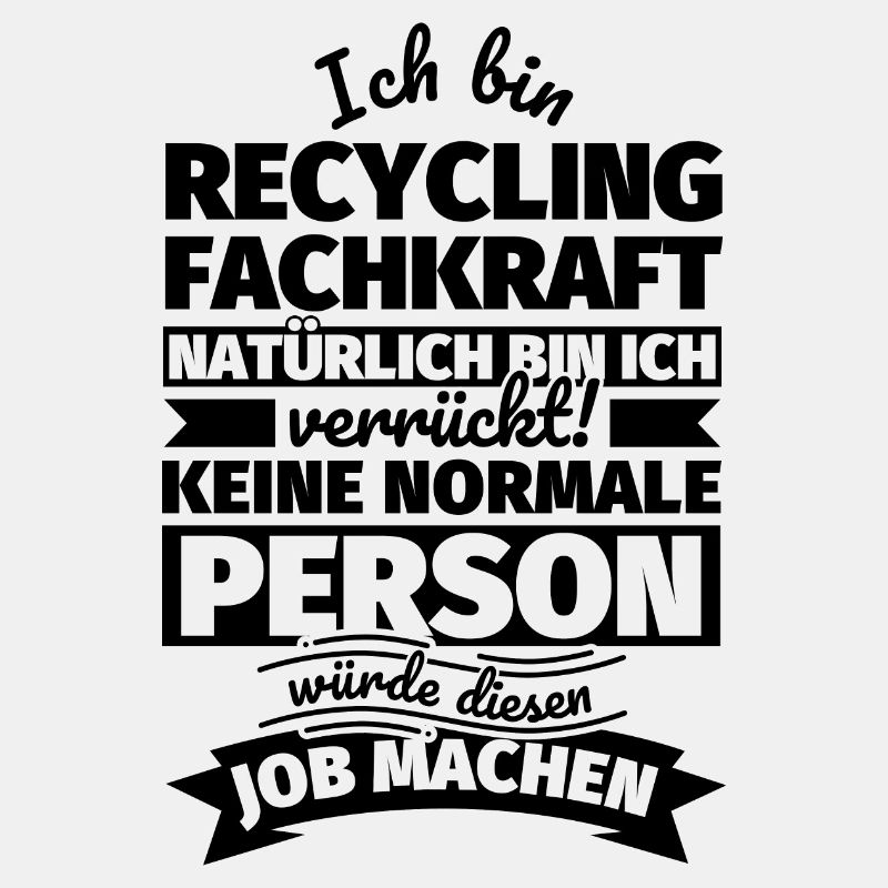 Recycling Fachkraft Geschenke