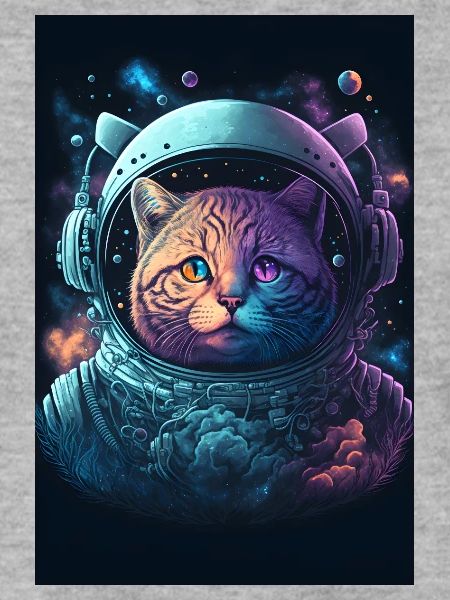 Weltraum Katze