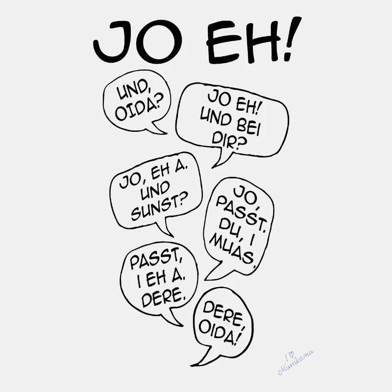 Mimikama "Ja eh" + "Oida"