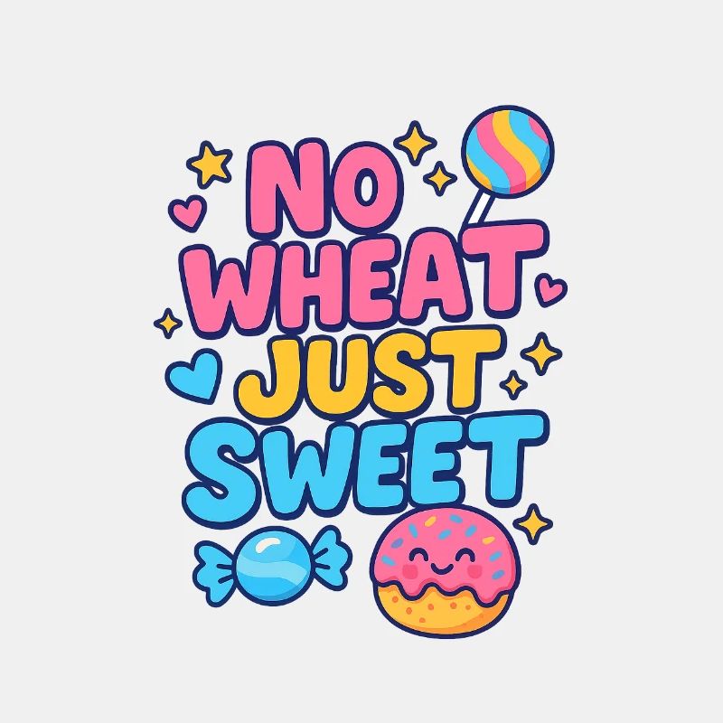 Pas de blé, juste sucré