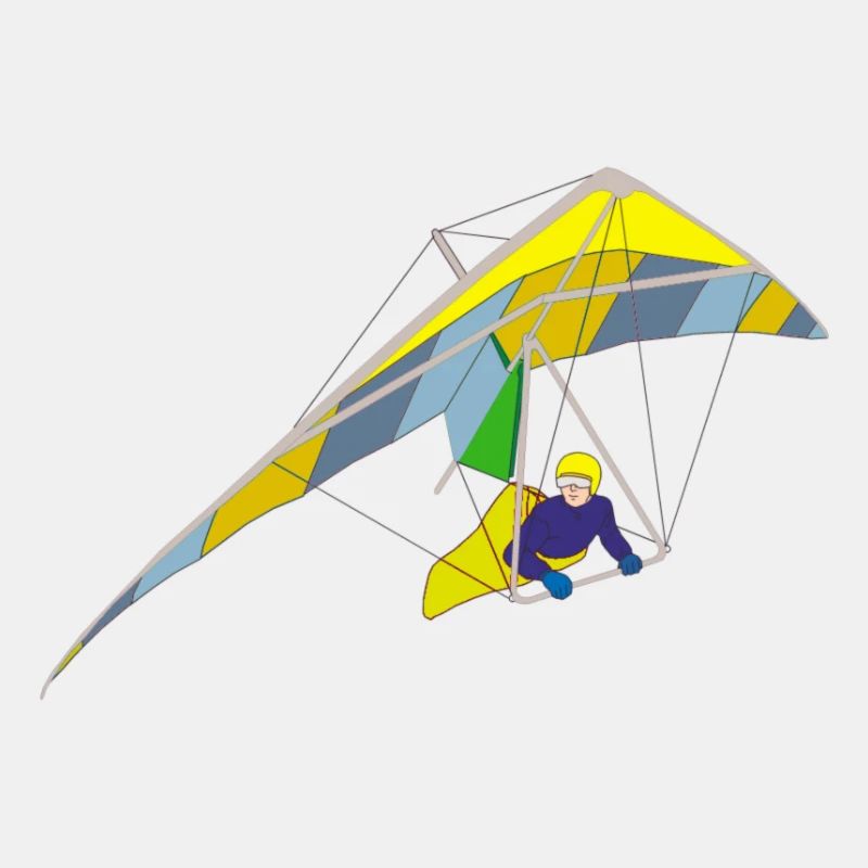 Kite flying, Hang Gliding