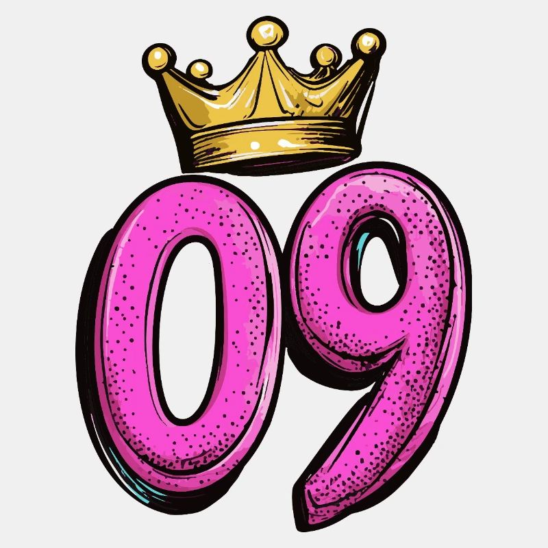 9 Zahl Krone