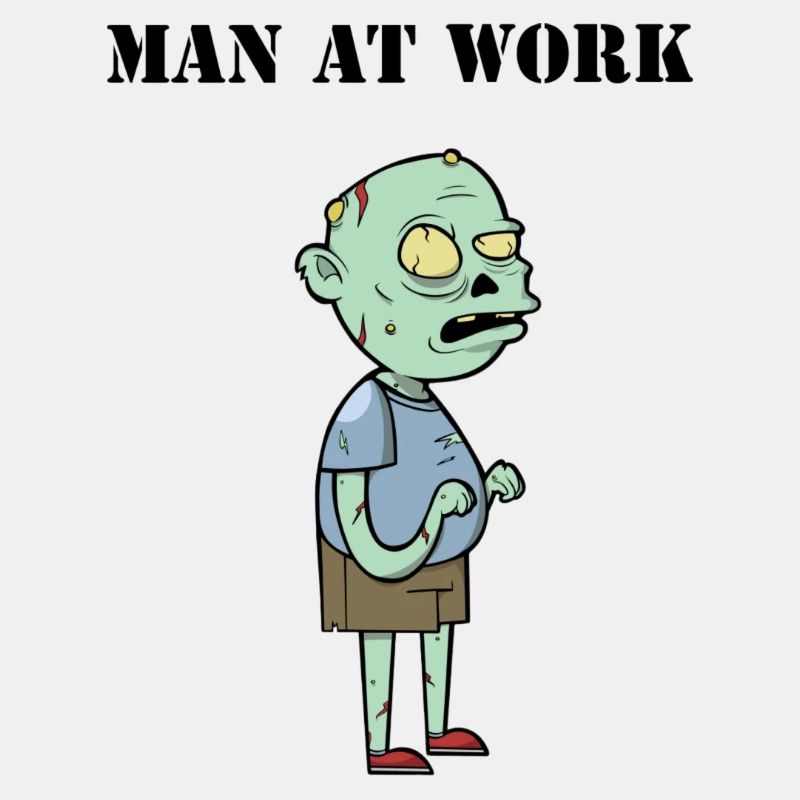 Mann bei der Arbeit
