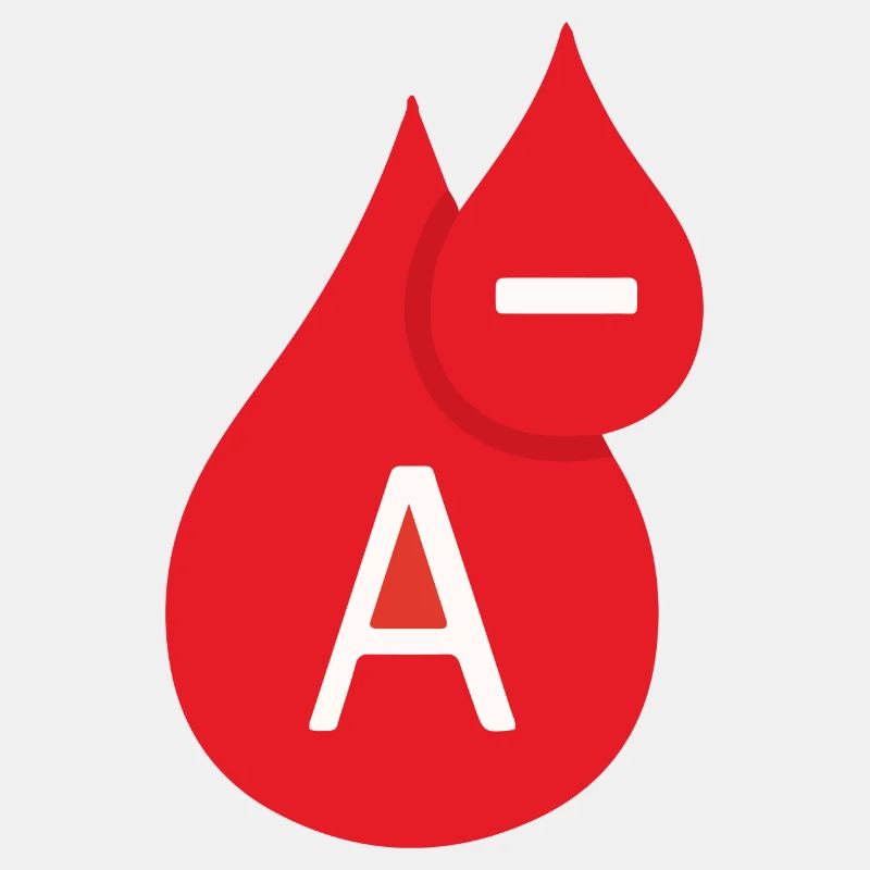 Blood type rhesus factor A negative gift idea
