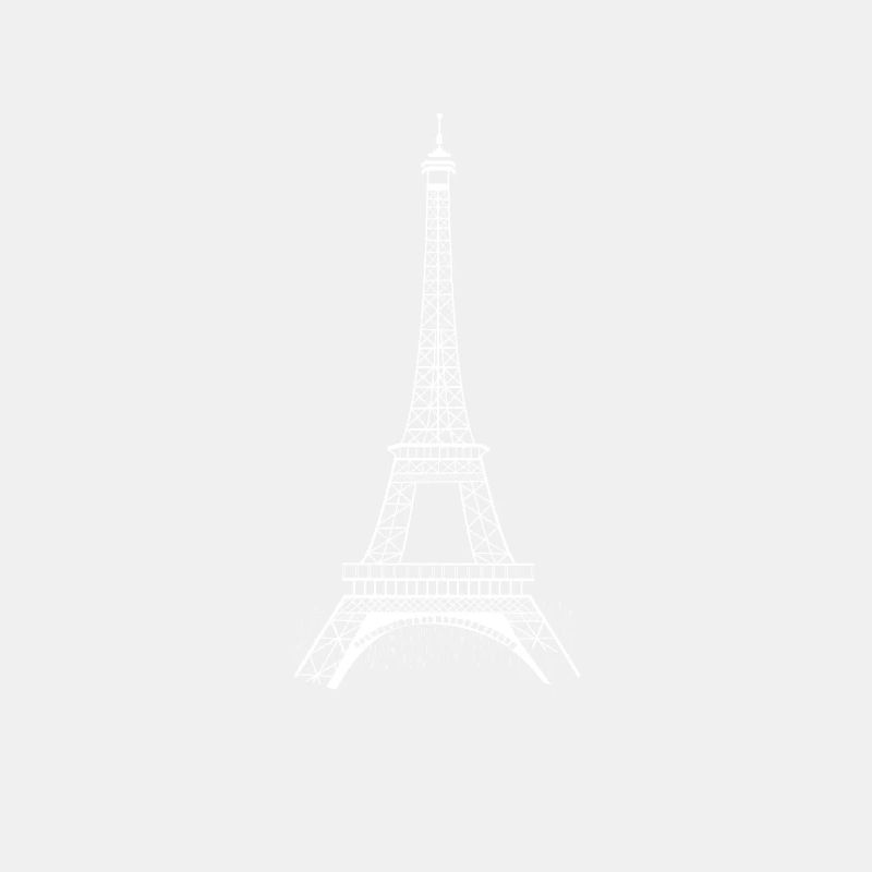 Eifelturm white