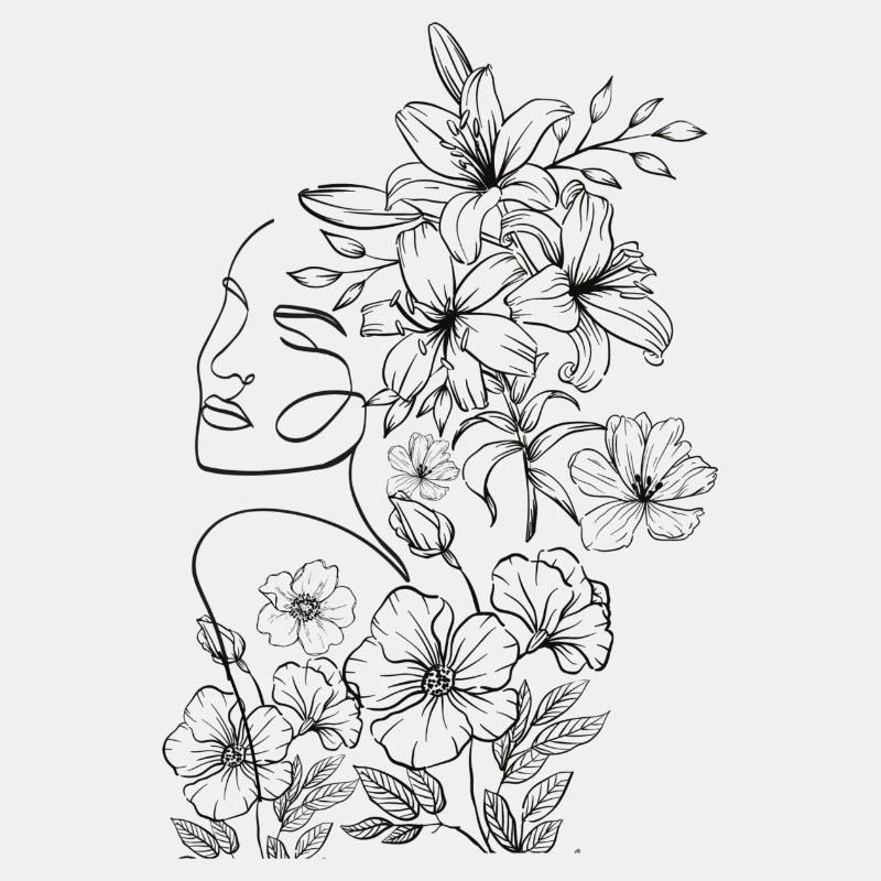 Blumenfrau