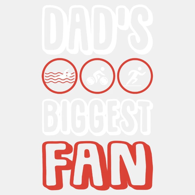 Triathlon dad spruch papa