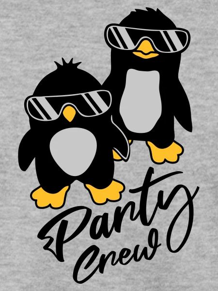 Party Crew Pinguin Freunde