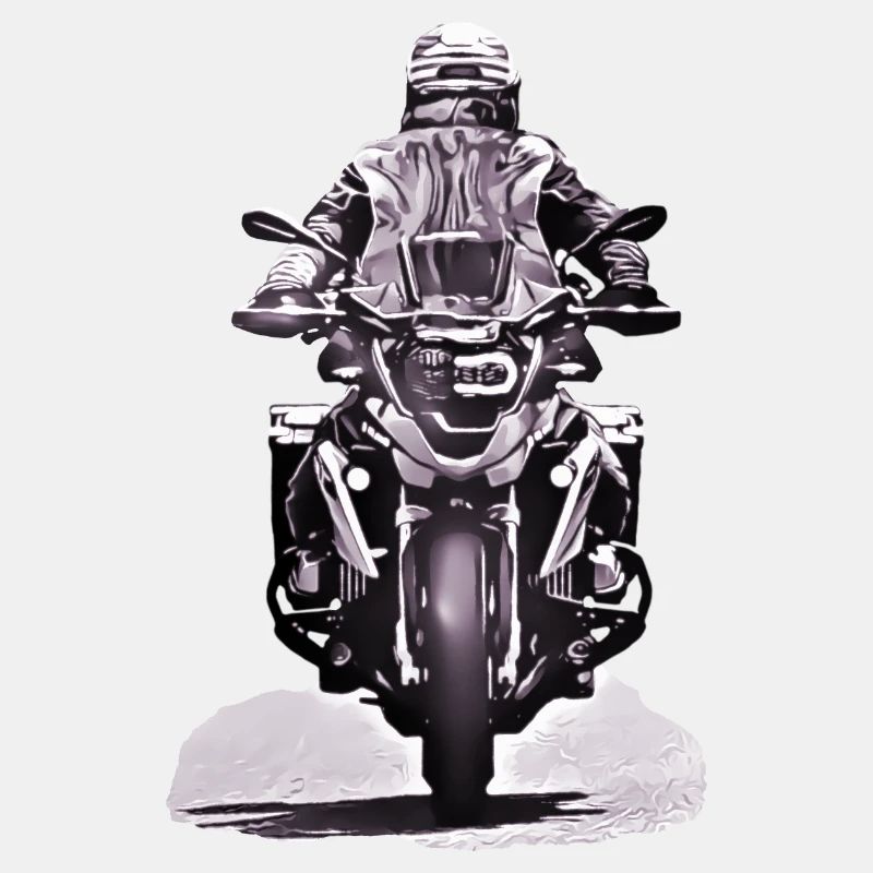 GS Motorradfahrer black