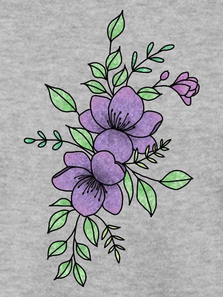Lila Blume