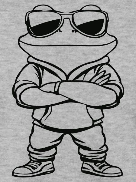 frosch comic sonnenbrille