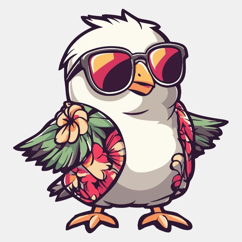 Dove Bird Comic Holiday