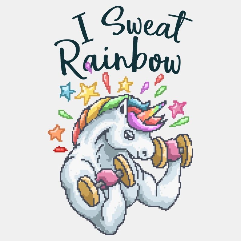 I Sweat Rainbow