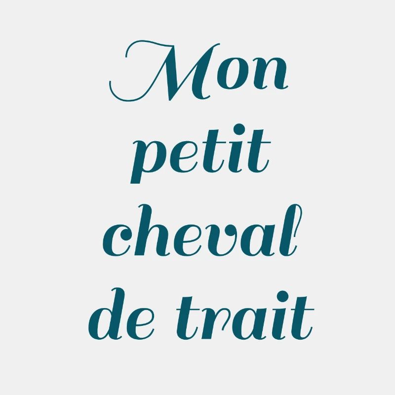 Mon cheval de trait