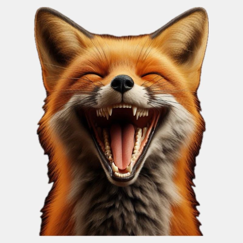 Lachender Fuchs 1