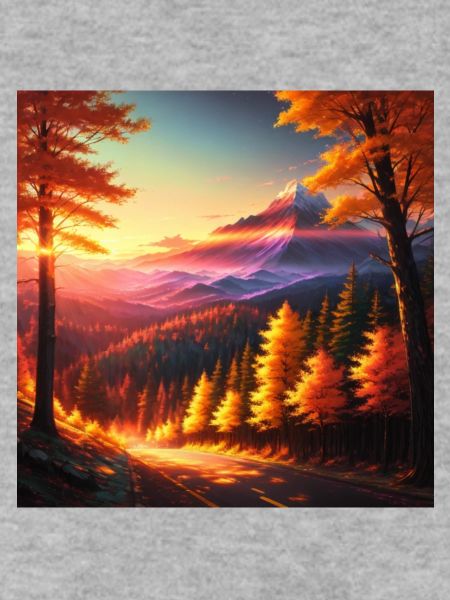 Sonnenuntergang im Wald