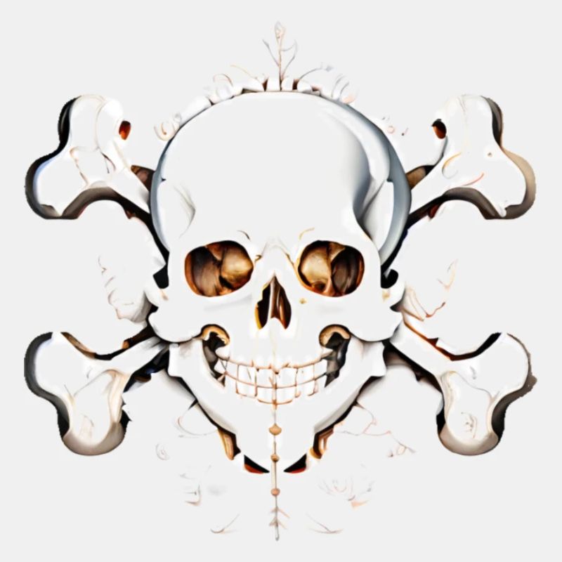 SKULL crâne et os
