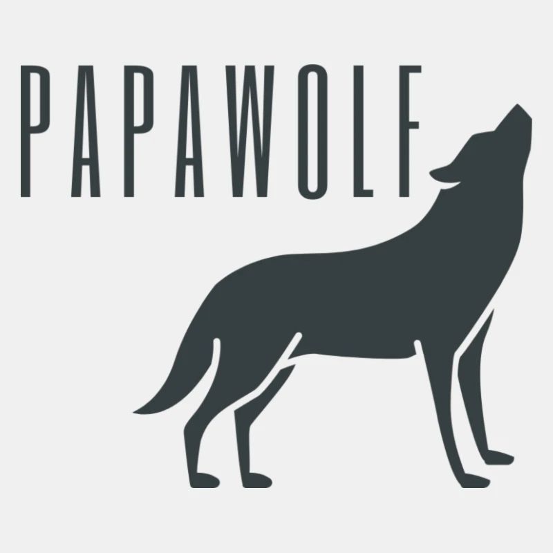 Wolf Wolves Dad Father Father's Day Papi Daddy Gift