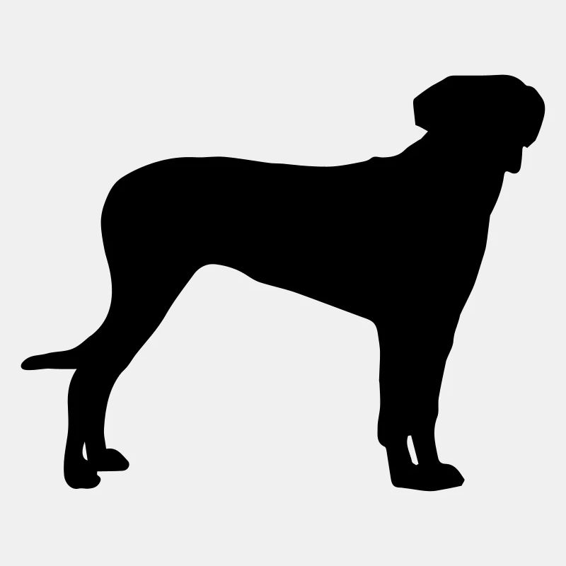 Rhodesian Ridgeback Silhouette