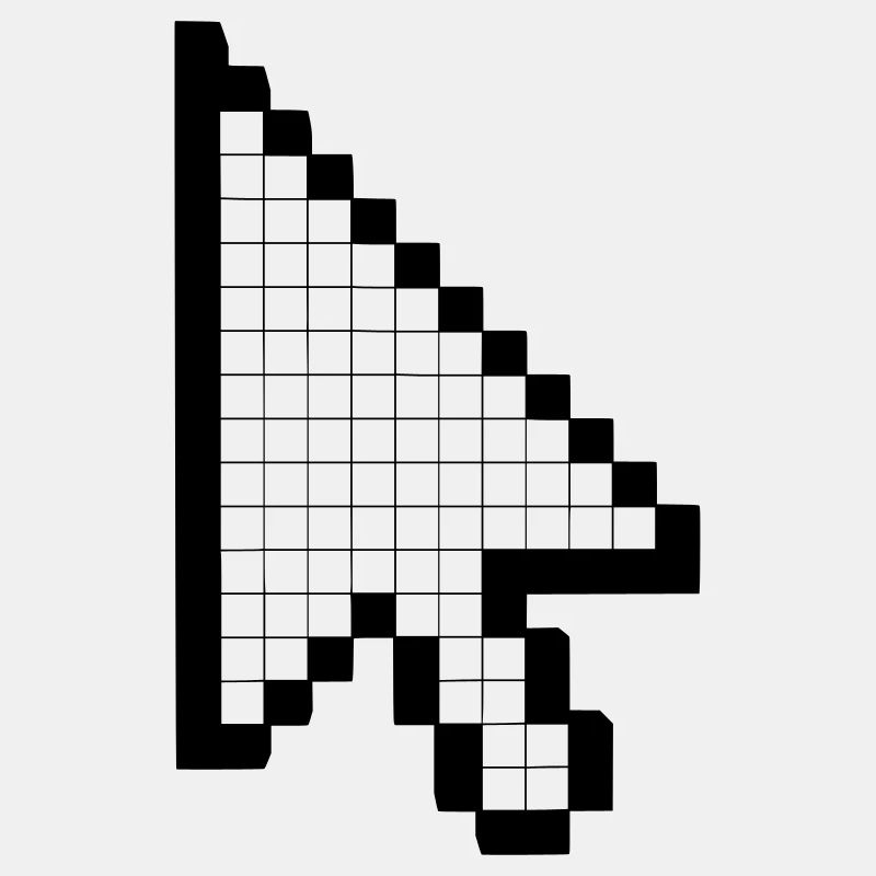 Computer mouse pointer