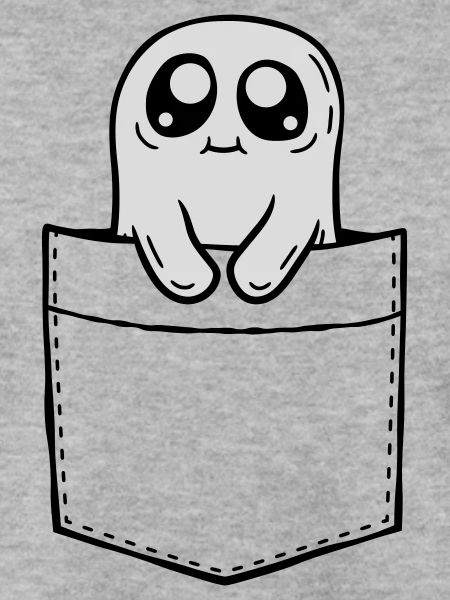 Brusttasche Geist mitnehmen Comic