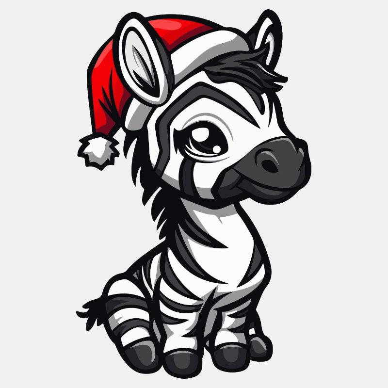 Zebra Weihnachten