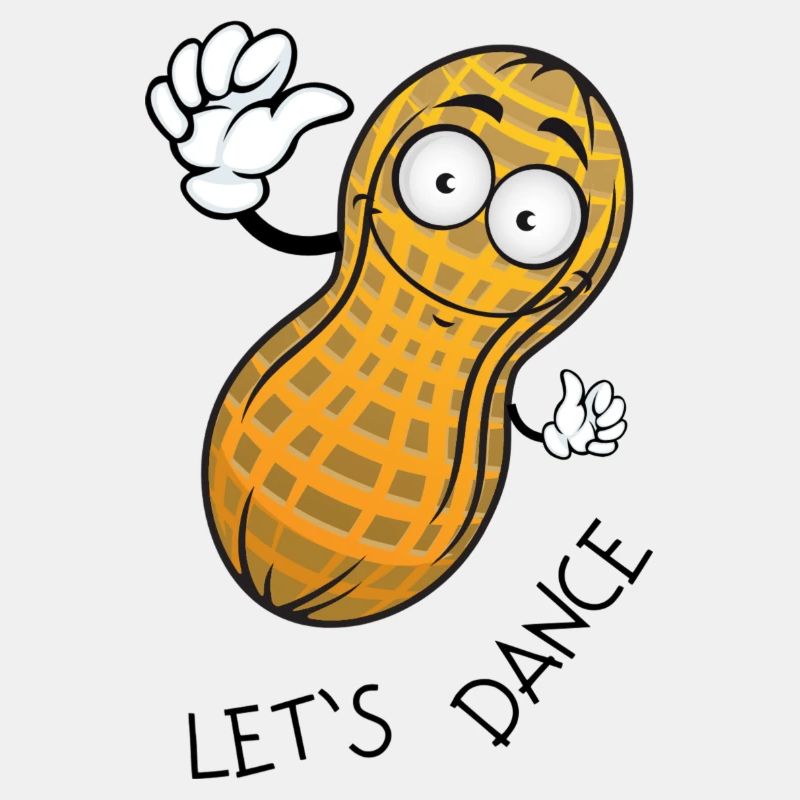 Erdnuss Let`s Dance Tanzen Peanut