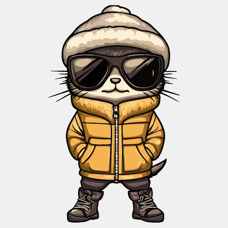 Erdmännchen Cool Comic