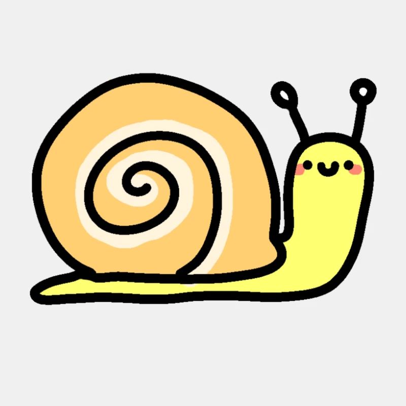 niedliche Schnecke