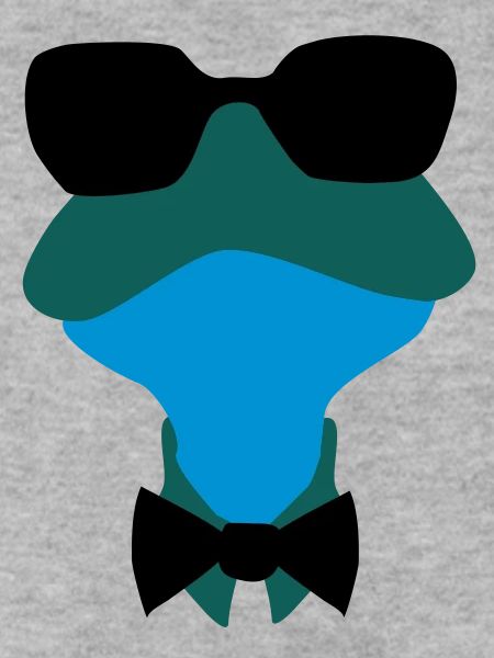 frosch mit sonnenbrille