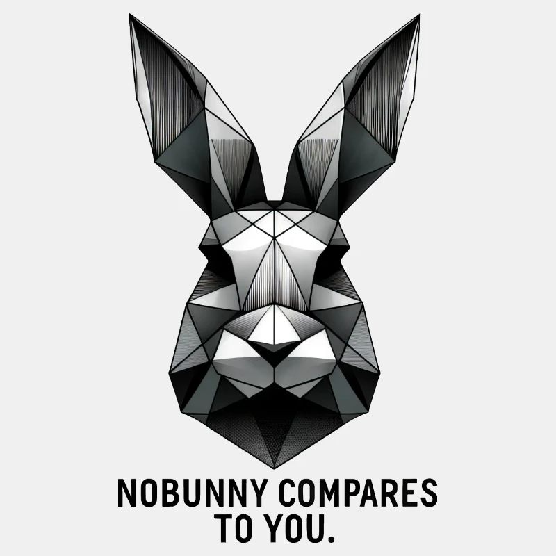 Géométrie du lapin « Nobunny se compare à vous »