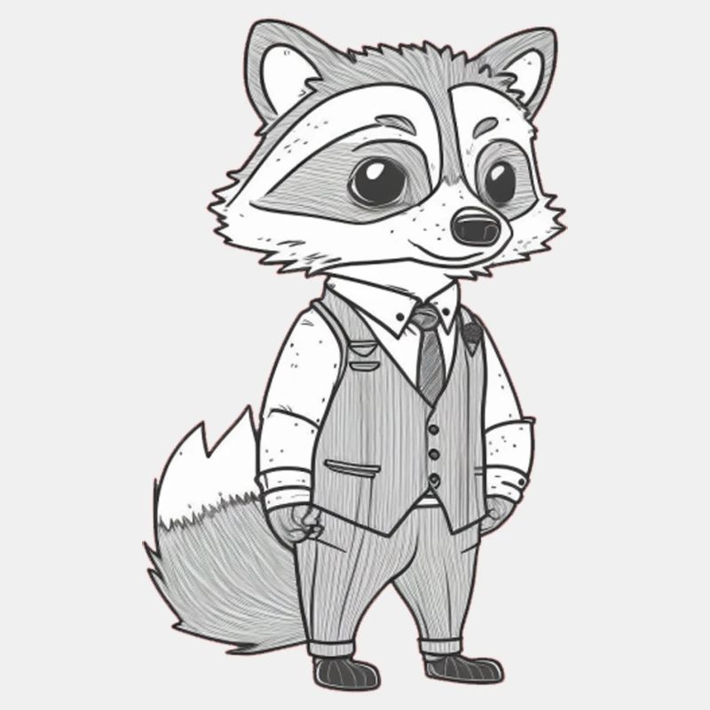 Geschäftiger Fuchs
