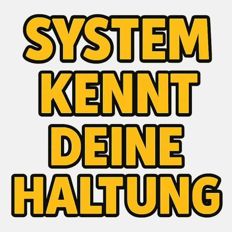 System kennt deine Haltung