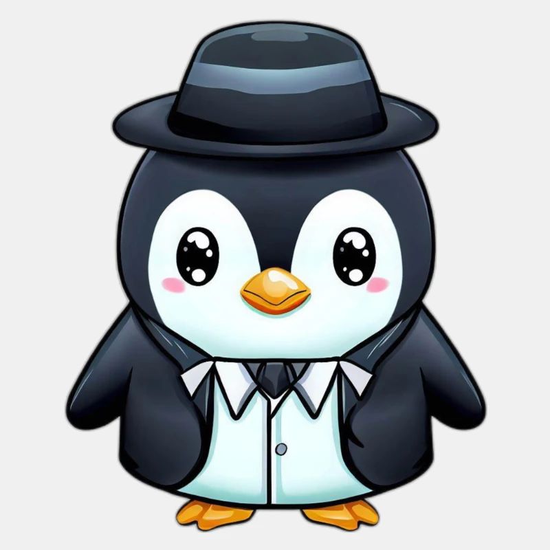 Süßer Pinguin Agent