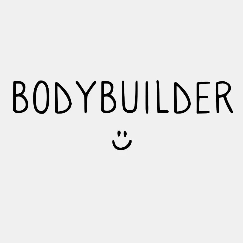 Bodybuilder niedlich
