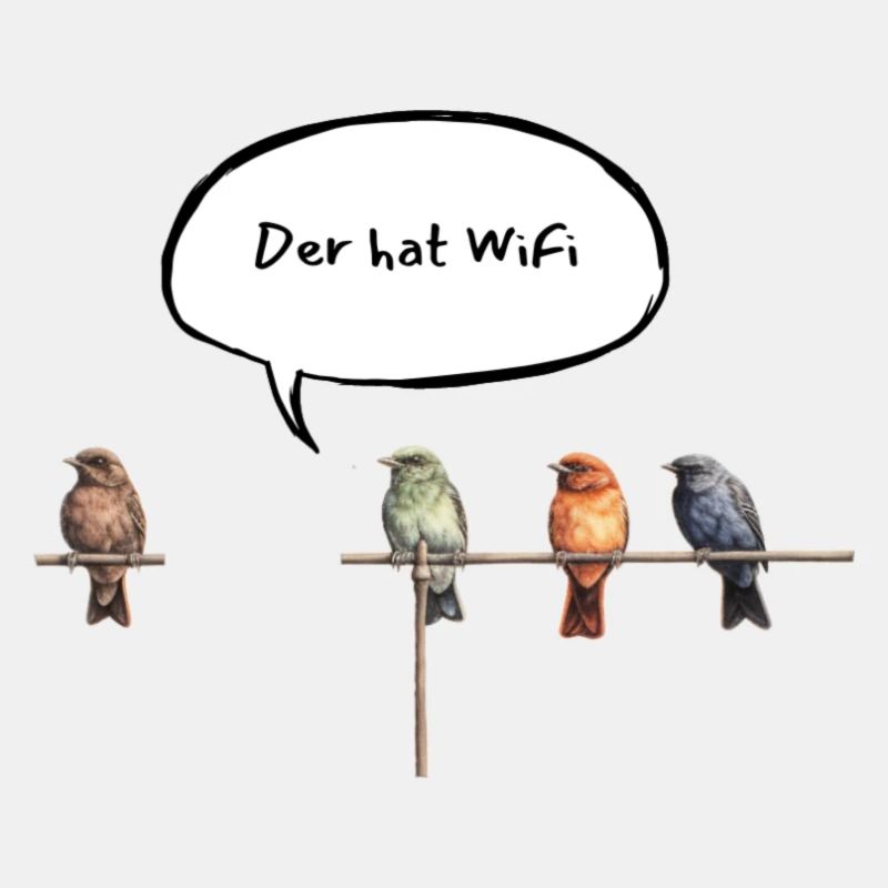 Der hat WiFi - Deutsch