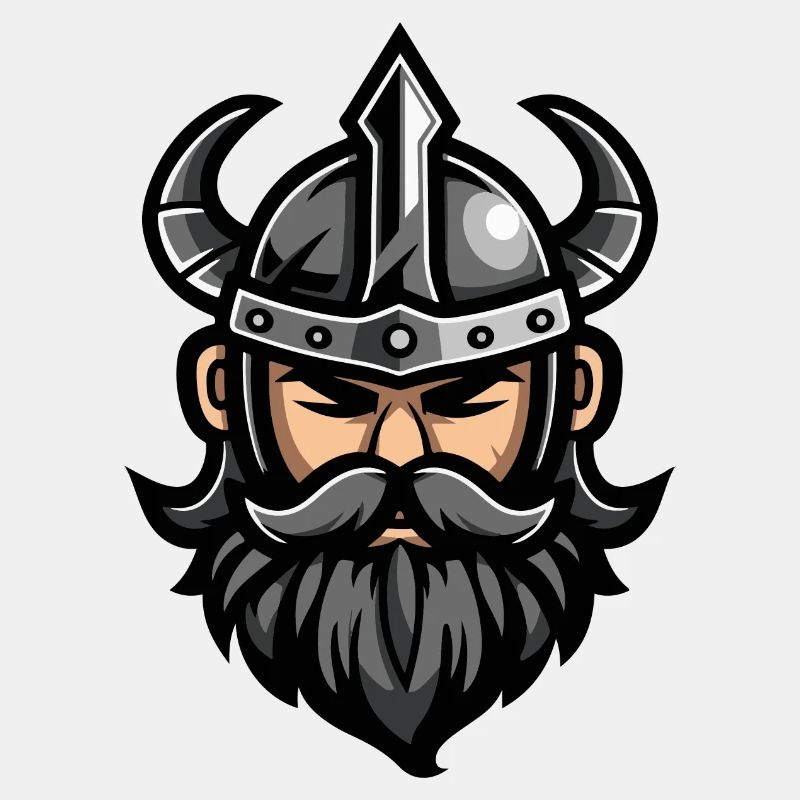 Wikinger Kopf Valhalla