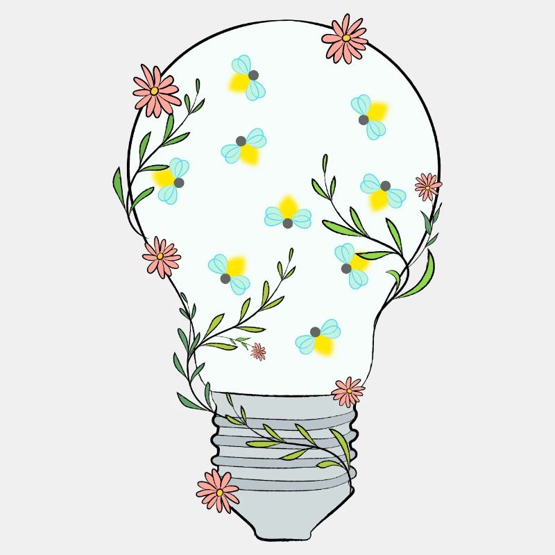 Blumen glühbirne