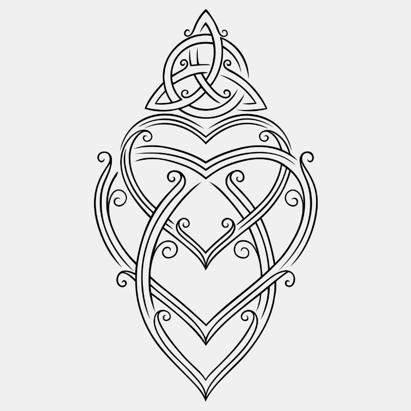 Mutterknoten Trinity Symbol Triqueta Triquetra