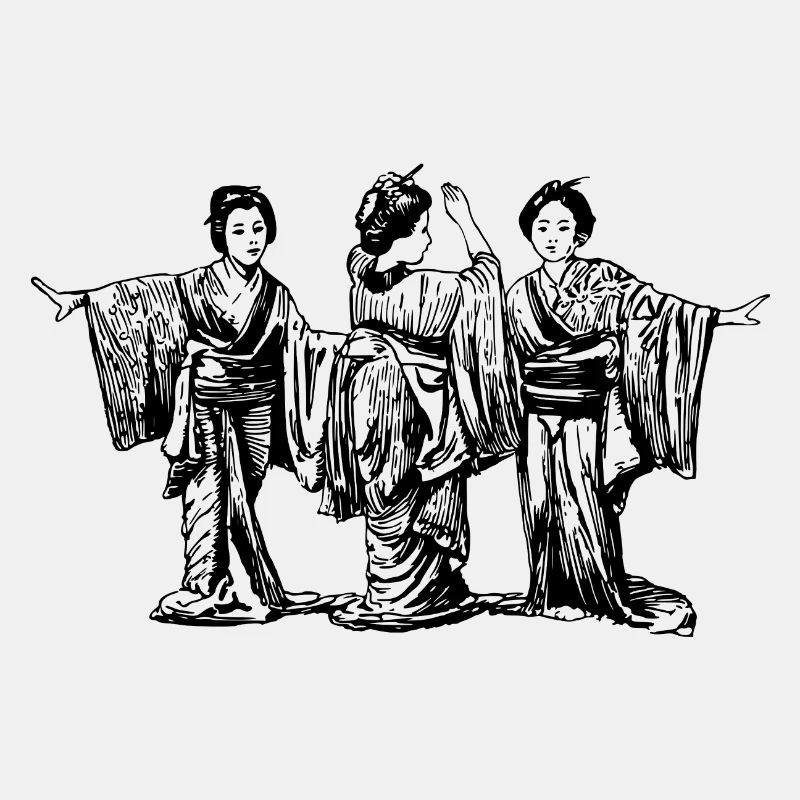 geishas Illustration