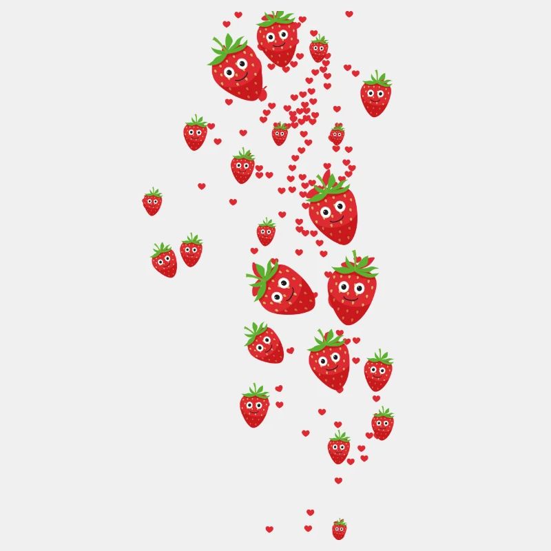 erdbeeren,erdbeere,muster,herzen